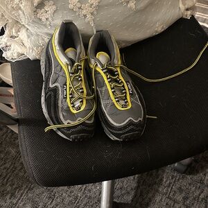 Fubu charcoal and Lemon Athletic Shoes